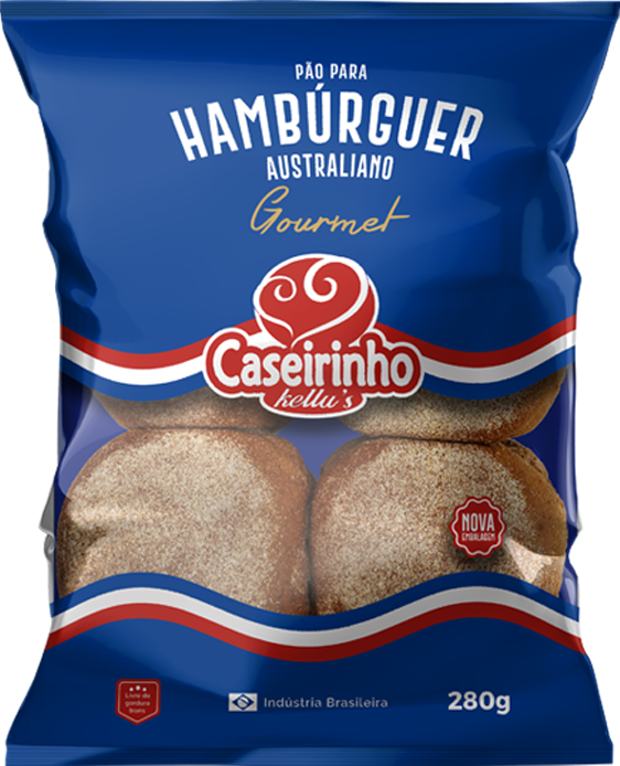Pão para Hamburguer Australiano